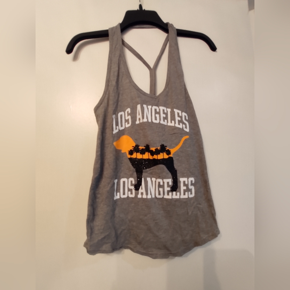 New Victoria's Secret Pink Tank dog los Angeles